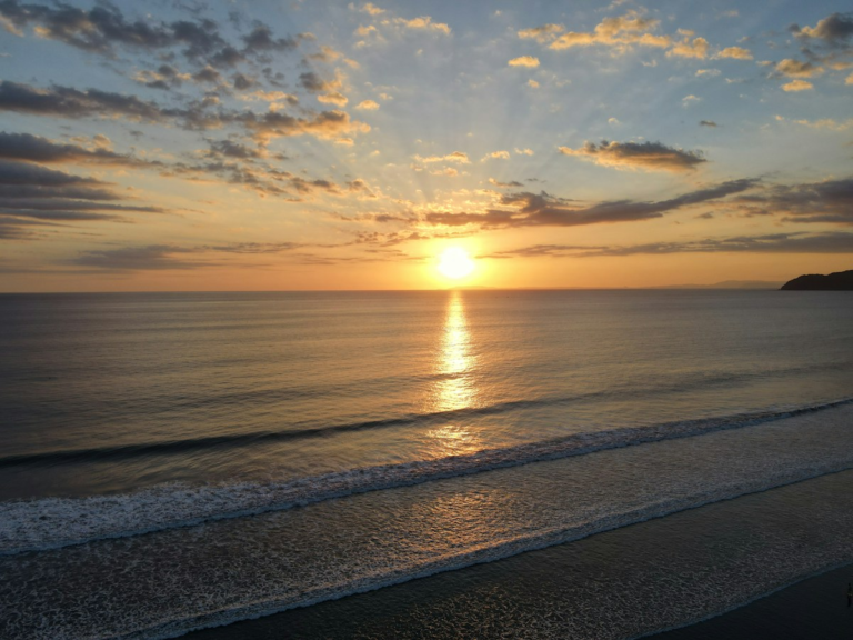 Sunset over Jacó Beach, Costa Rica